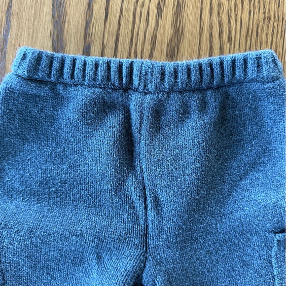 Knit Cotton Baby Cargo Pants - Picture 3 of 7